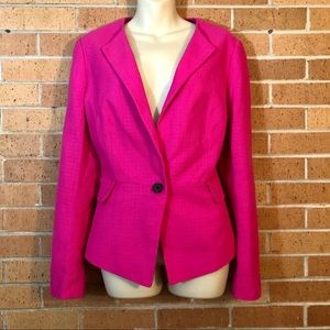 Ann Taylor size 14 pink blazer jacket